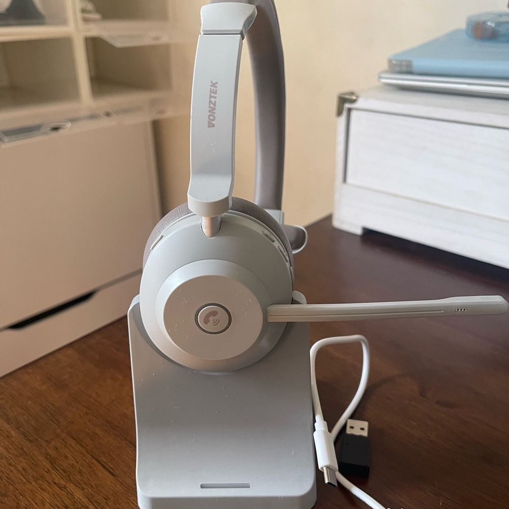 Gray On-Ear Headphones